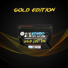 Kendo Vape Cotton Gold Edition